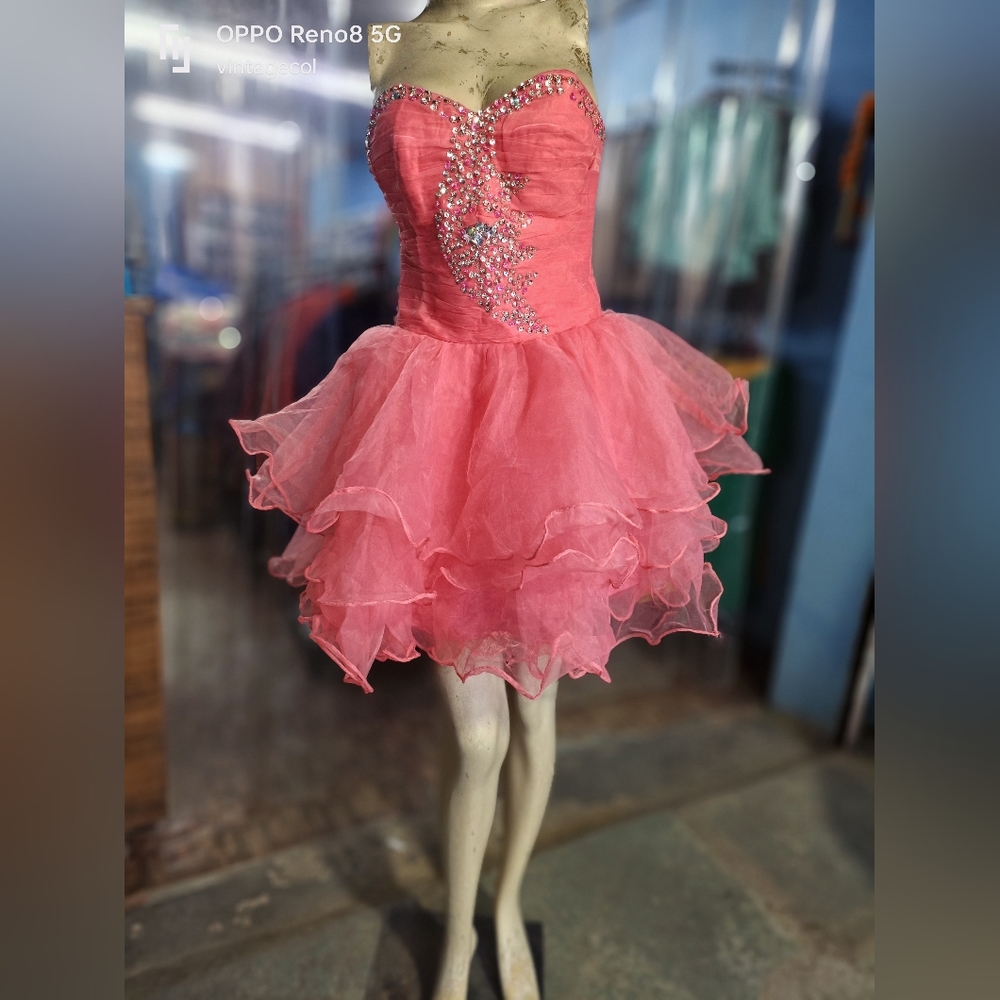 Net frock corset dress - Picture 3 of 5